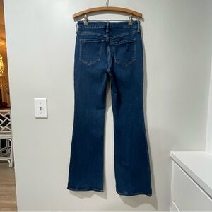Old Navy High Rise Flare Denim Bluejean School Casual Weekend Stylish Stretch